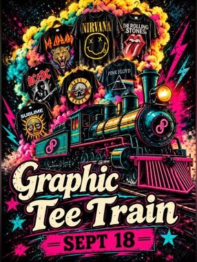 🚨 09/18 THE GRAPHIC TEE TRAIN IS LIVE! @singsnsmiles
